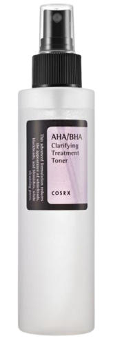 cosrx aha/bha clarifying treatment toner